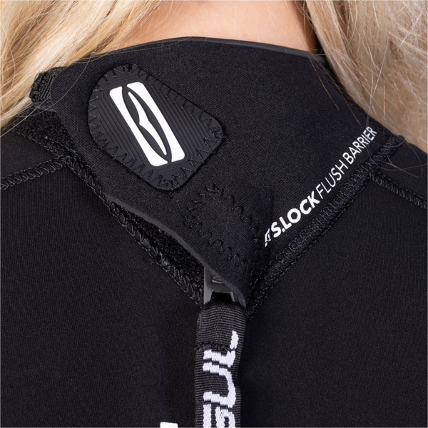 2026 Gul Womens Response 3/2mm GBS Back Zip Wetsuit RE1232-C1 - Black